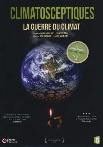 Couverture CLIMATOSCEPTIQUES, LA GUERRE DU CLIMAT