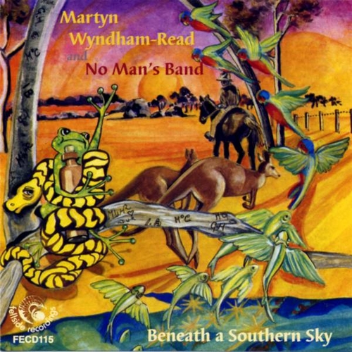 Couverture BENEATH A SOUTHERN SKY de Martyn WYNDHAM-READ AND NO MAN'S BAND