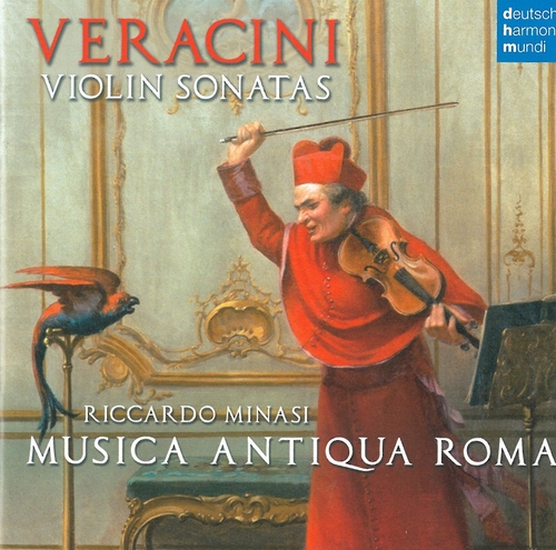 Couverture SONATES VIOLON OP.1,2 / SONATE RÉ MIN de Francesco VERACINI