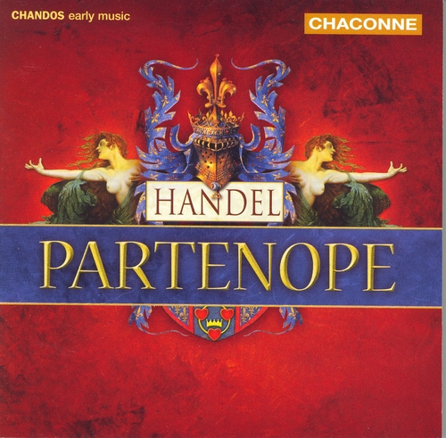 Couverture PARTENOPE de Georg Friedrich HAENDEL