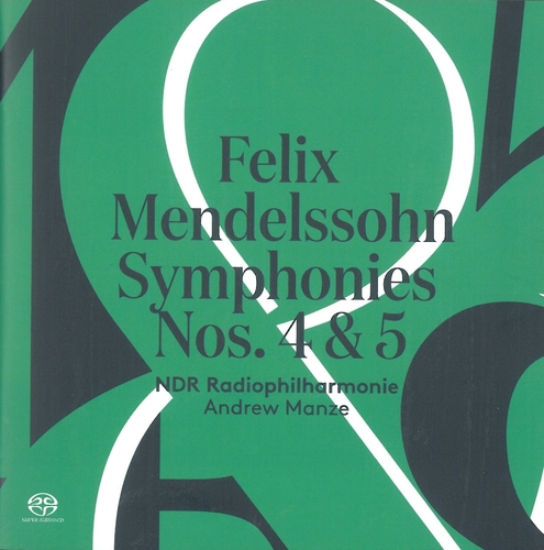 Couverture SYMPHONIE 4,5 de Felix MENDELSSOHN-BARTHOLDY