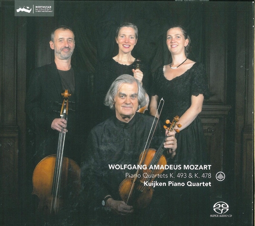 Couverture QUATUOR CLAVIER 1,2 K.478,493 de Wolfgang Amadeus MOZART