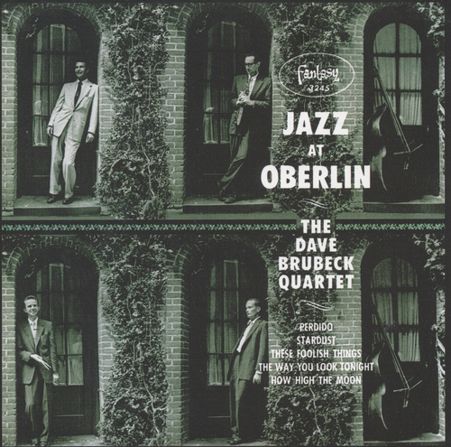 Couverture JAZZ AT OBERLIN de Dave BRUBECK QUARTET