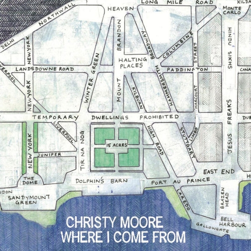 Couverture WHERE I COME FROM de Christy MOORE