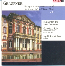 Image du média "MUSIQUE INSTRUMENTALE ET VOCALE (VOL.1) de Christoph Johann GRAUPNER"