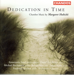 Image du média "DEDICATION IN TIME : MUSIQUE DE CHAMBRE de Margaret HUBICKI"