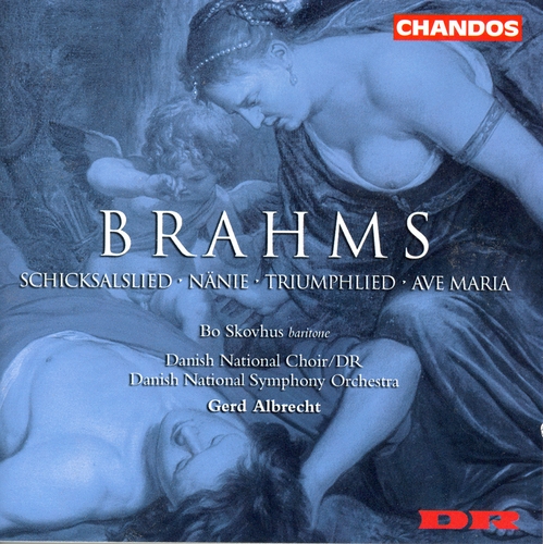 Couverture SCHICKSALSLIED / NÄNIE / TRIUMPHLIED / AVE MARIA de Johannes BRAHMS