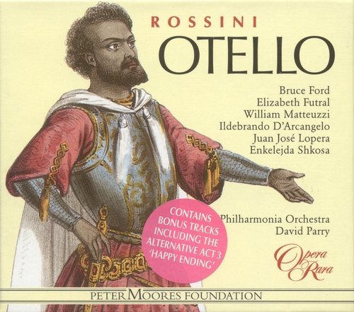 Couverture OTELLO de Gioacchino ROSSINI