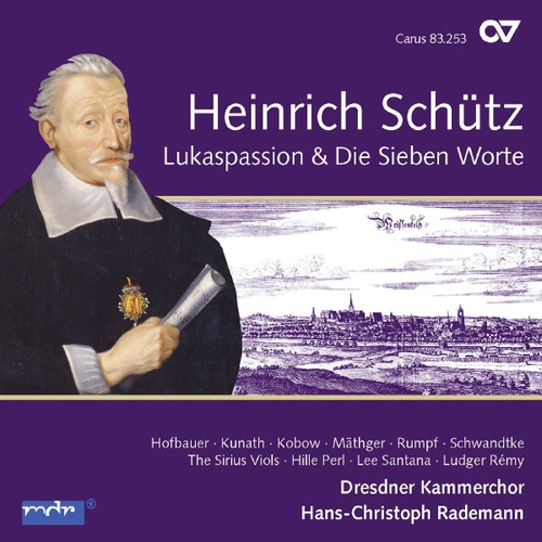 Couverture PASSION SELON ST LUC / 7 DERNIERES PAROLES de Heinrich SCHUTZ