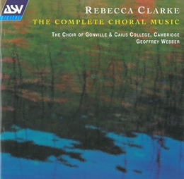 Image du média "COMPLETE CHORAL MUSIC de Rebecca CLARKE"