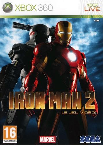 Couverture IRON MAN 2 - XBOX360