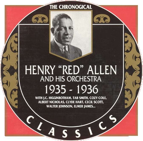 Couverture 1935-1936 de Henry Red ALLEN & HIS ORCHESTRA