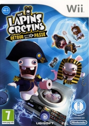 Image du média "LAPINS CRETINS (THE) - RETOUR VERS LE PASSE - Wii de UBI SOFT"