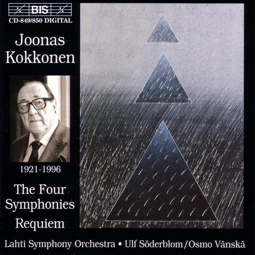 Couverture SYMPHONIE 1-4 / OPUS SONORUM / SINFONIA DA CAMERA / REQUIEM de Joonas KOKKONEN