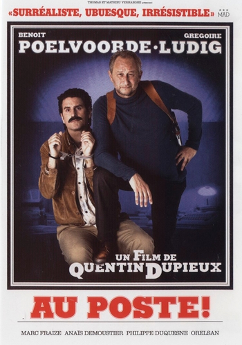 Couverture AU POSTE! de Quentin DUPIEUX