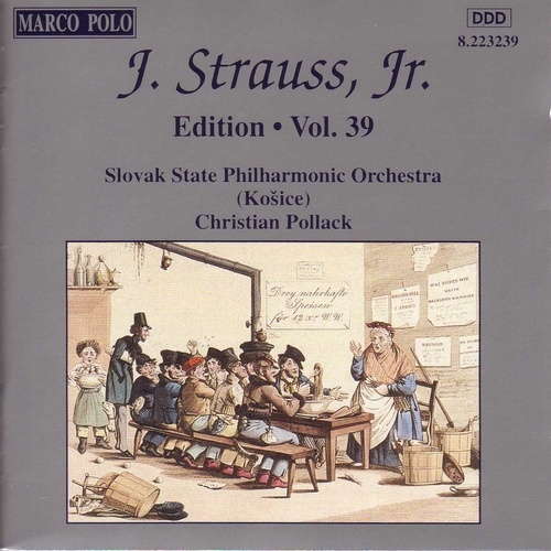 Couverture EDITION - VOL.39 de Johann II STRAUSS