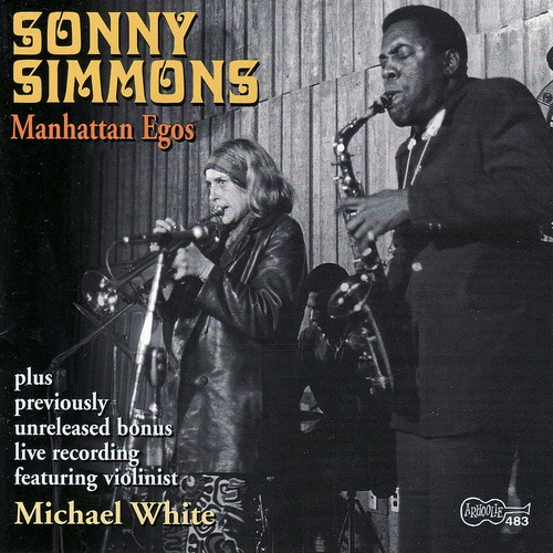 Couverture MANHATTAN EGOS de Sonny SIMMONS