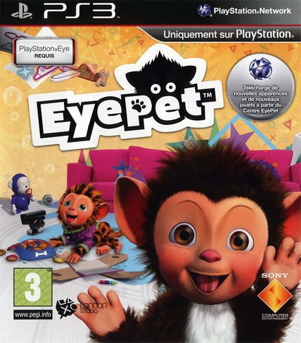 Couverture EYEPET (+CAMERA) - PS3