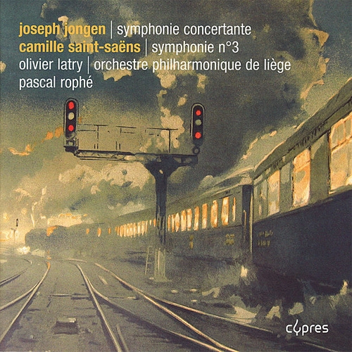 Couverture SYMPHONIE CONCERTANTE (+ SAINT-SAËNS) de Joseph JONGEN