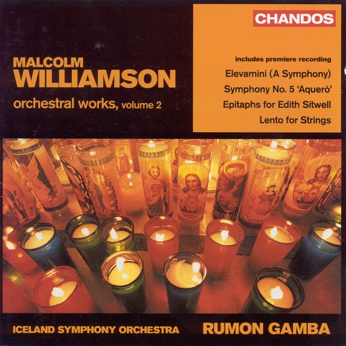 Couverture OEUVRES POUR ORCHESTRE, VOL.2 de Malcolm WILLIAMSON