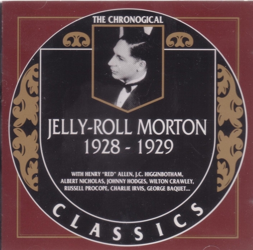 Couverture JELLY ROLL MORTON 1928-1929 de Jelly Roll MORTON