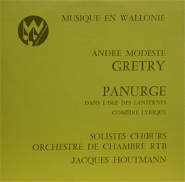 Image du média "PANURGE (EXTRAITS) de André-Ernest-Modeste GRETRY"