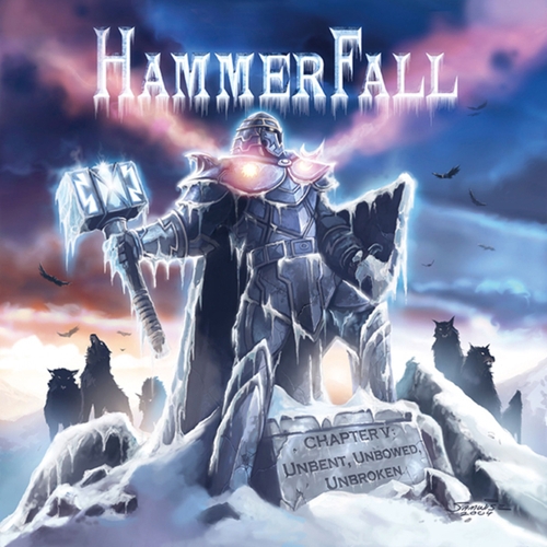 Couverture CHAPTER V: UNBENT, UNBOWED, UNBROKEN de HAMMERFALL