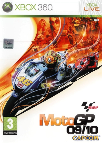 Couverture MOTO GP 09/10 - XBOX360