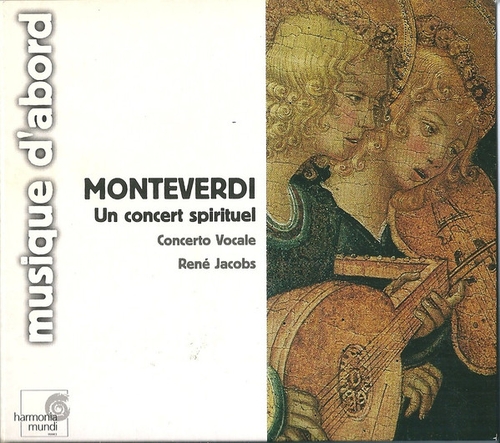 Couverture UN CONCERT SPIRITUEL de Claudio MONTEVERDI