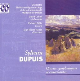 Image du média "OEUVRES SYMPHONIQUES ET CONCERTANTES de Sylvain DUPUIS"