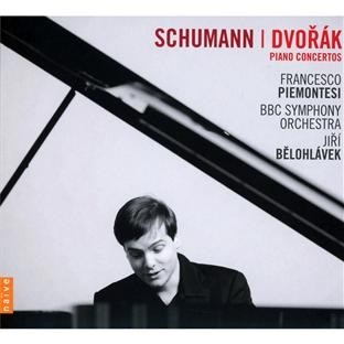 Couverture CONCERTO PIANO (+ DVORAK) de Robert SCHUMANN