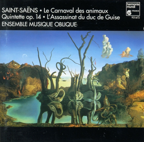 Couverture CARNAVAL DES ANIMAUX / QUINTETTE PIANO / ASSASS.DUC DE GUISE de Camille SAINT-SAËNS