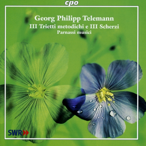 Couverture III TRIETTI METODICHI E III SCHERZI de Georg Philipp TELEMANN