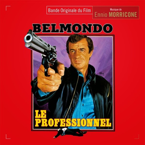 Couverture LE PROFESSIONNEL de Ennio MORRICONE