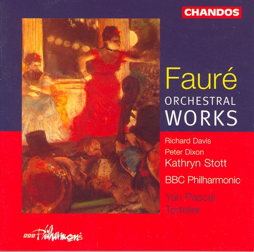 Couverture MASQUES ET BERGAMASQUES / BALLADE OP.19 / PAVANE / ... de Gabriel FAURE