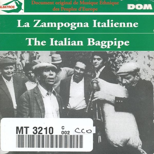 Couverture LA ZAMPOGNA ITALIENNE