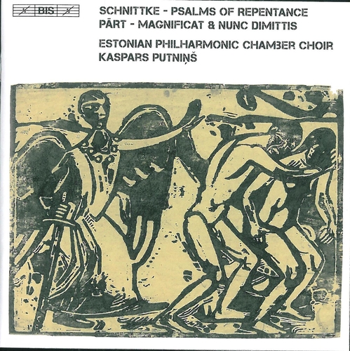 Couverture PSALMS OF REPENTANCE (+ PÄRT) de Alfred Garrijévitch SCHNITTKE