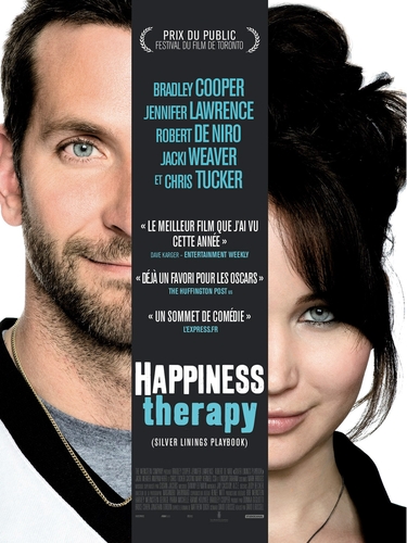 Couverture HAPPINESS THERAPY de David O. RUSSELL