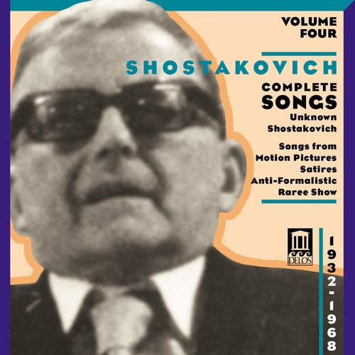 Couverture SONGS 1932-1968 - UNKNOWN SHOSTAKOVITCH de Dmitri CHOSTAKOVITCH