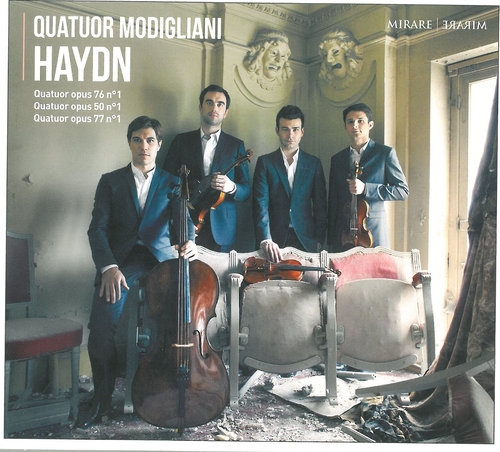 Couverture QUATUOR CORDES OP.76, OP.77, OP.50 de Joseph [Franz] HAYDN