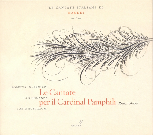 Couverture CANTATES ITALIENNES (VOL.1): POUR LE CARDINAL PAMPHILI de Georg Friedrich HAENDEL