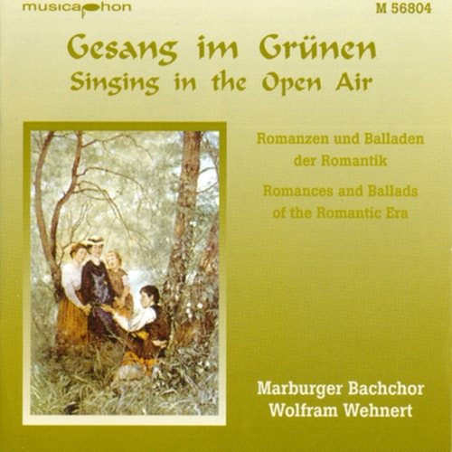 Couverture GESANG IM GRÜNEN: ROMANCES & BALLADES OF THE ROMANTIC ERA