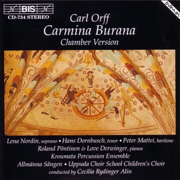 Image du média "CARMINA BURANA (VERSION DE CHAMBRE) de Carl ORFF"