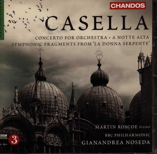 Couverture CONCERTO POUR ORCHESTRE / A NOTTE ALTA /.... de Alfredo CASELLA