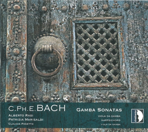 Couverture SONATES VIOLE DE GAMBE de Carl Philipp Emanuel BACH