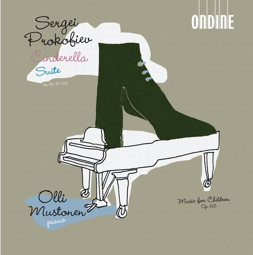 Couverture CENDRILLON (SUITE:PIANO) / PIÈCES POUR ENFANTS / GAVOTTE... de Sergueï PROKOFIEV