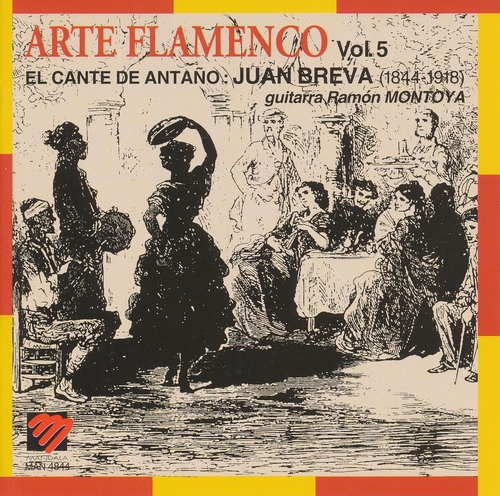 Couverture ARTE FLAMENCO VOL. 5: EL CANTE DE ANTAÑO, JUAN BREVA de Juan BREVA