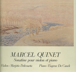 Image du média "SONATINE VIOLON ET PIANO (+ MOZART: CONCERTO VIOLON 5) de Marcel QUINET"