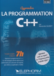 Image du média "APPRENDRE LA PROGRAMMATION C++ de ELEPHORM"