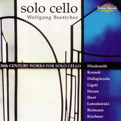 Couverture SOLO CELLO - 20TH CENTURY